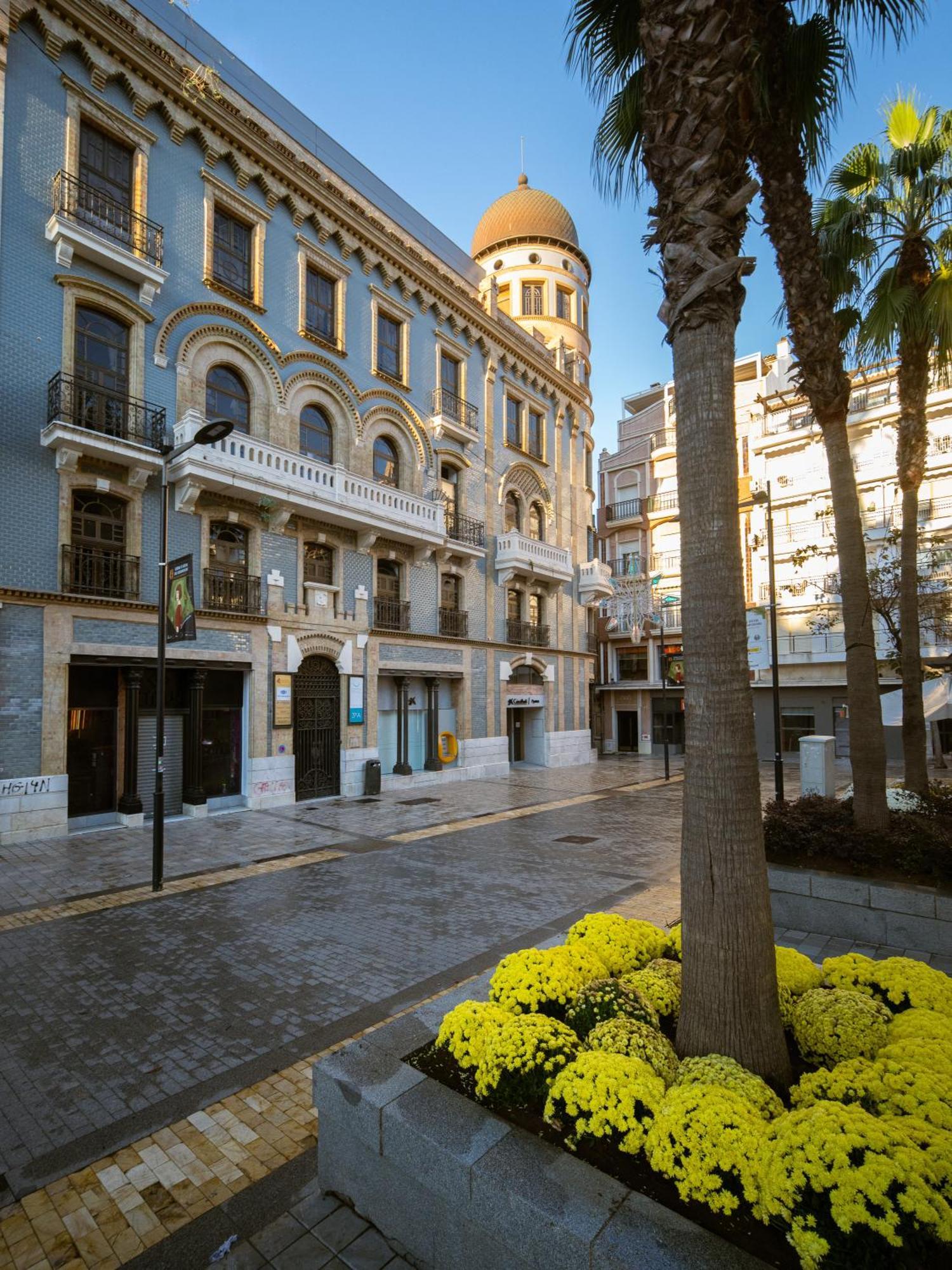 Conjunto De Apartamentos Antiguo Palacio Hotel Paris ウエルバ エクステリア 写真